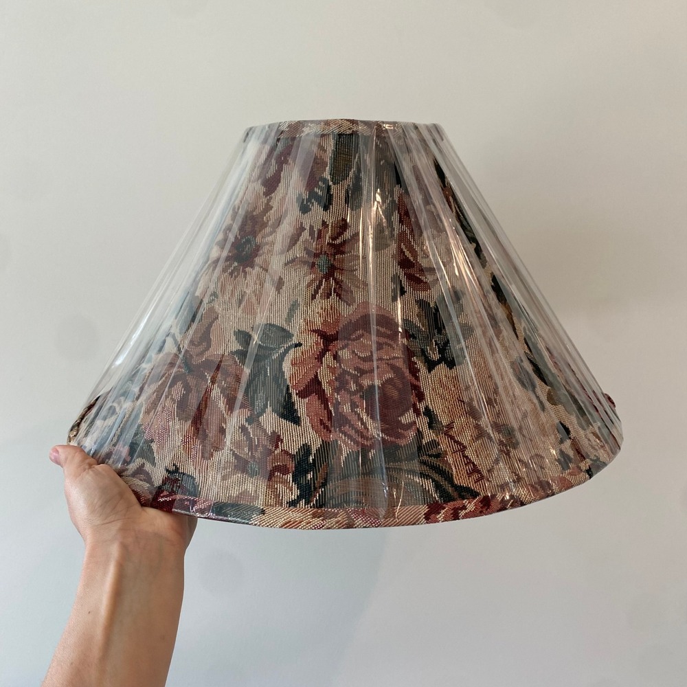 NWT Floral Tapestry Lampshade